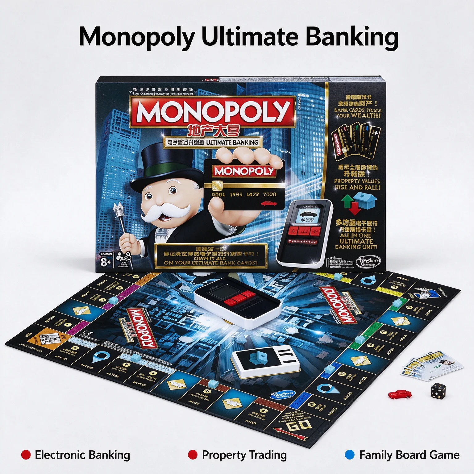 Hasbro Monopoly Ultimate Banki - Hasbro Game Monopoly recension och pris