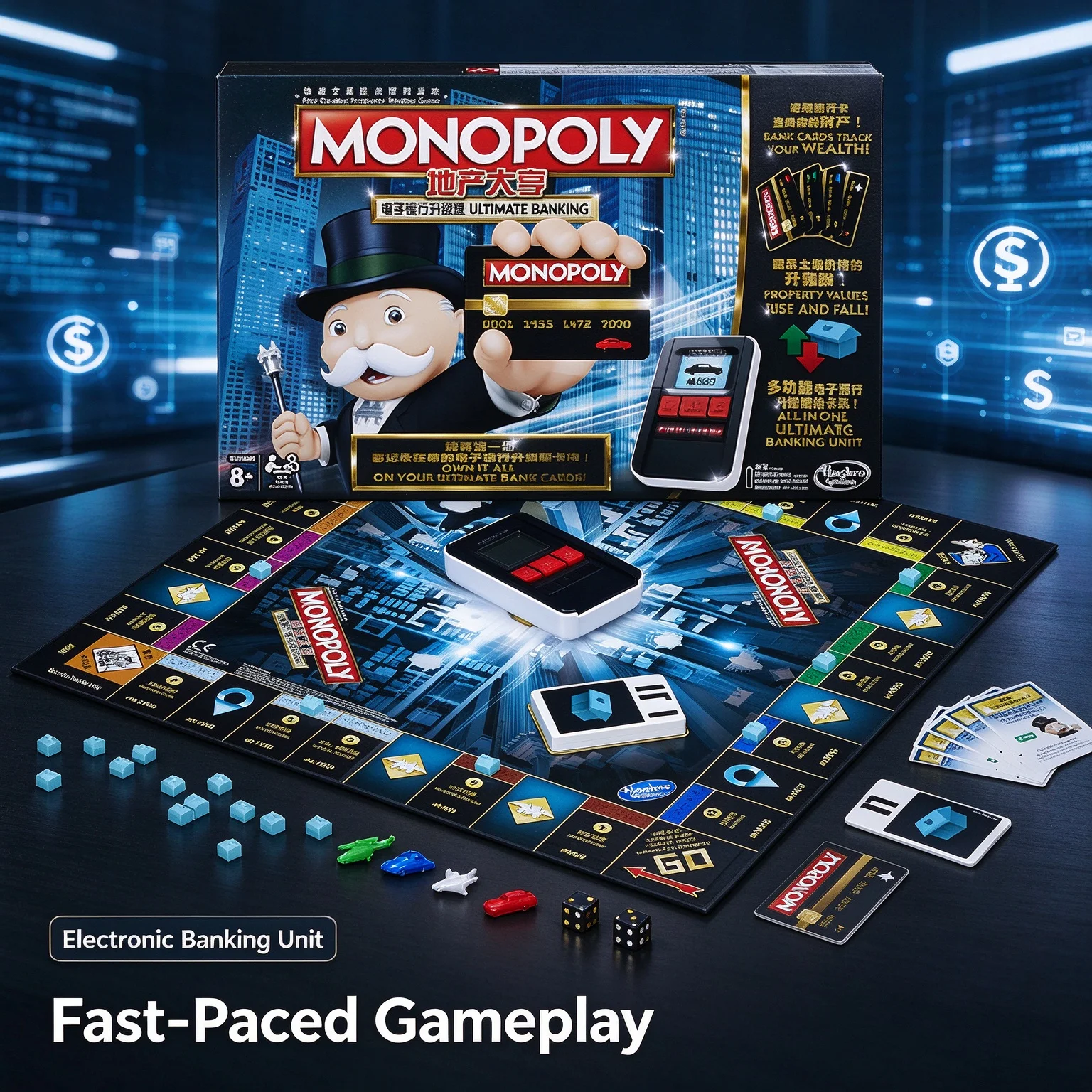 Hasbro Monopoly Ultimate Banki - Hasbro Game Monopoly recension och pris