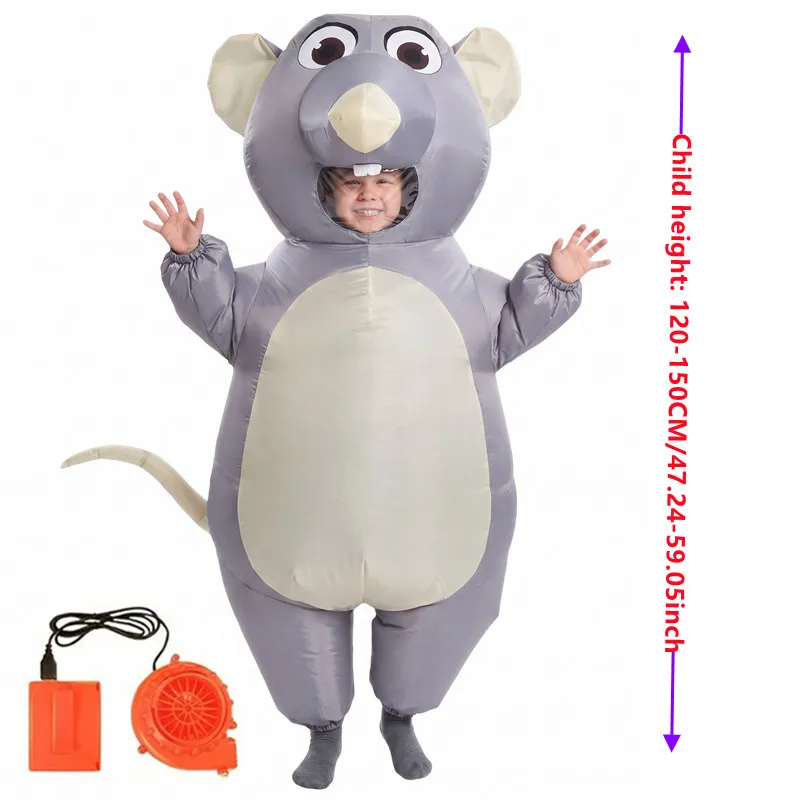 Adult Kids Inflatable Gray Mou - Party Games For Adults And Kids recension och pris