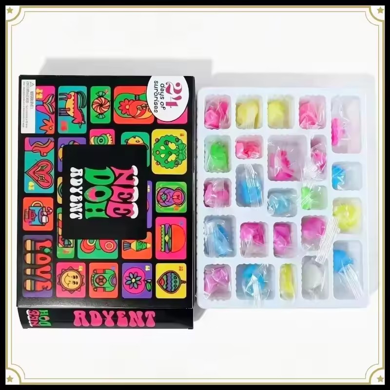 24Pcs Nee‑Doh Squishy Fidget C - Party Games For Adults And Kids recension och pris