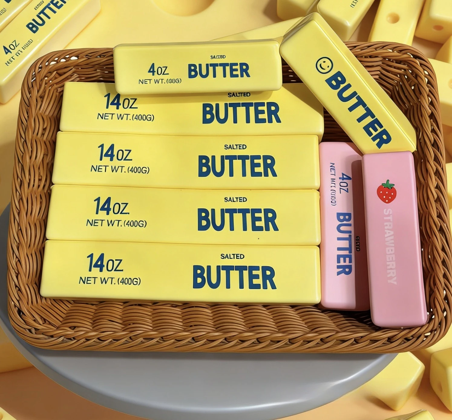 23cm Squishy Super Big Butter  - Party Games For Adults And Kids recension och pris