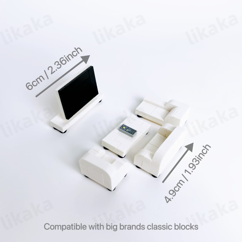 MOC House Furniture Blocks Com - Lego Set Creator recension och pris