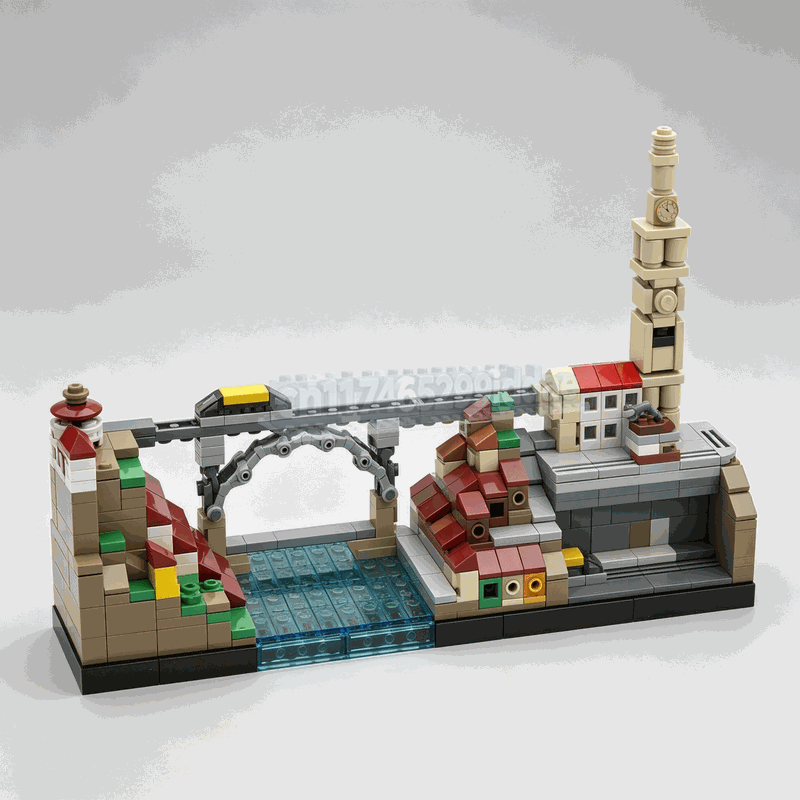 521PCS Porto City Skyline Buil - Lego Set Creator recension och pris