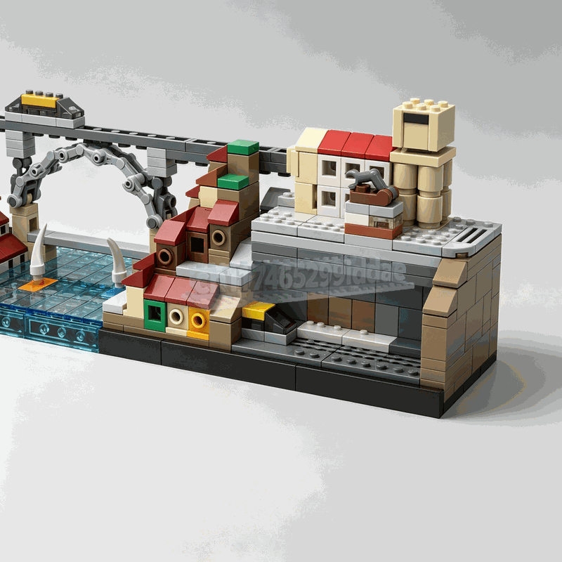 521PCS Porto City Skyline Buil - Lego Set Creator recension och pris