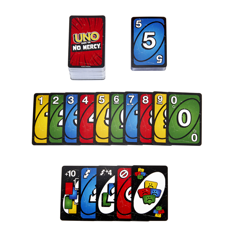 UNO No Mercy Card Game with Sp - Party Games Night recension och pris