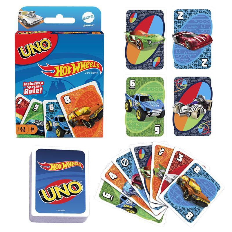 UNO Hot Wheels Card Game Speci - Party Games Night recension och pris
