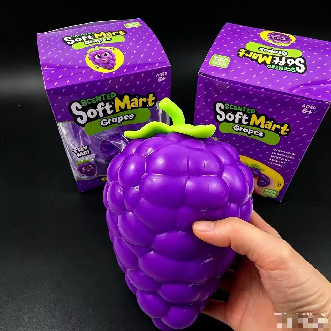 2026 Jumbo Grape Fruit Squishy - Party Games For Adults And Kids recension och pris