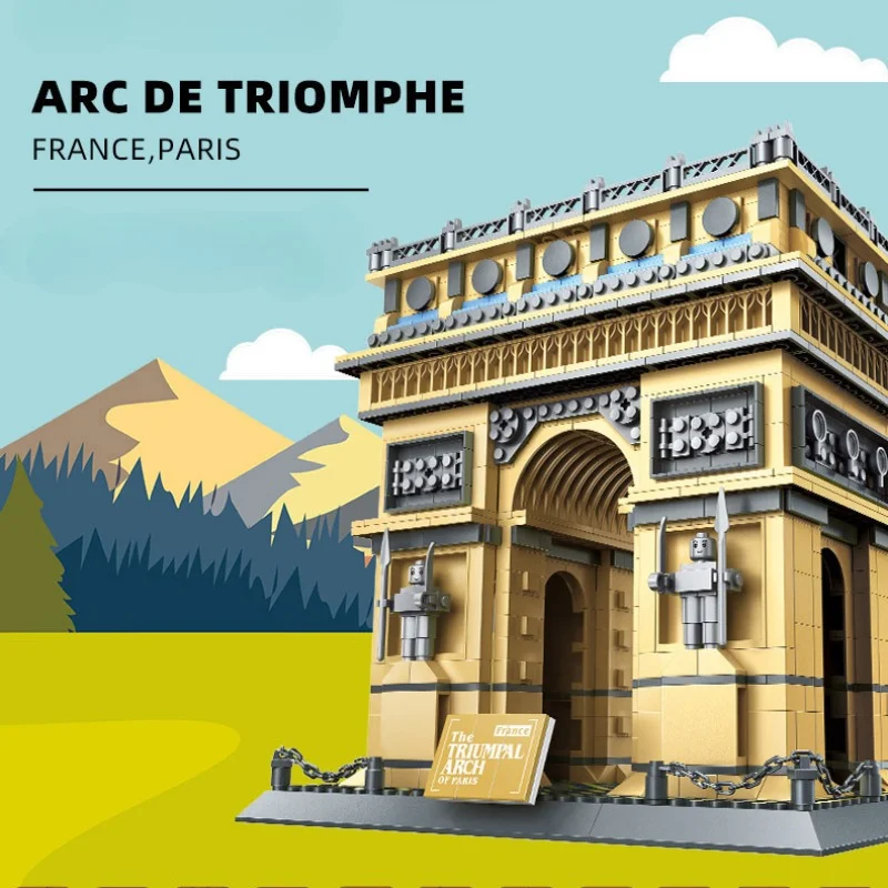 Triumphal Arch Of France Build - Lego Set Creator recension och pris