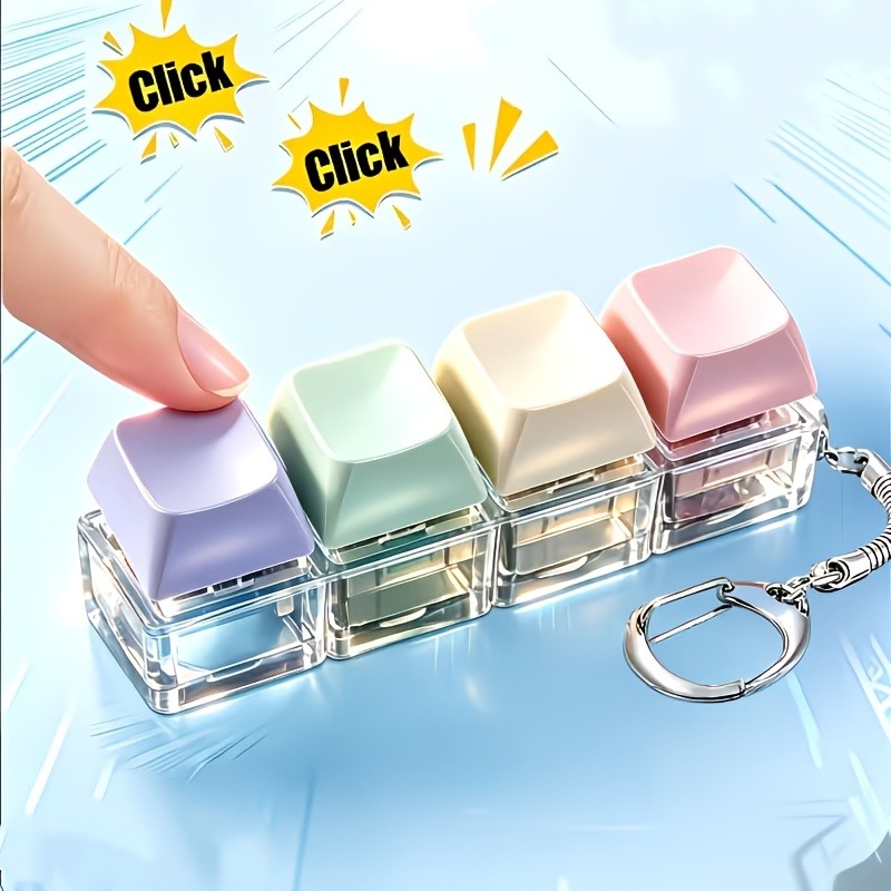 1pc Stress Toy Keychain Relaxi - Party Games For Christmas recension och pris