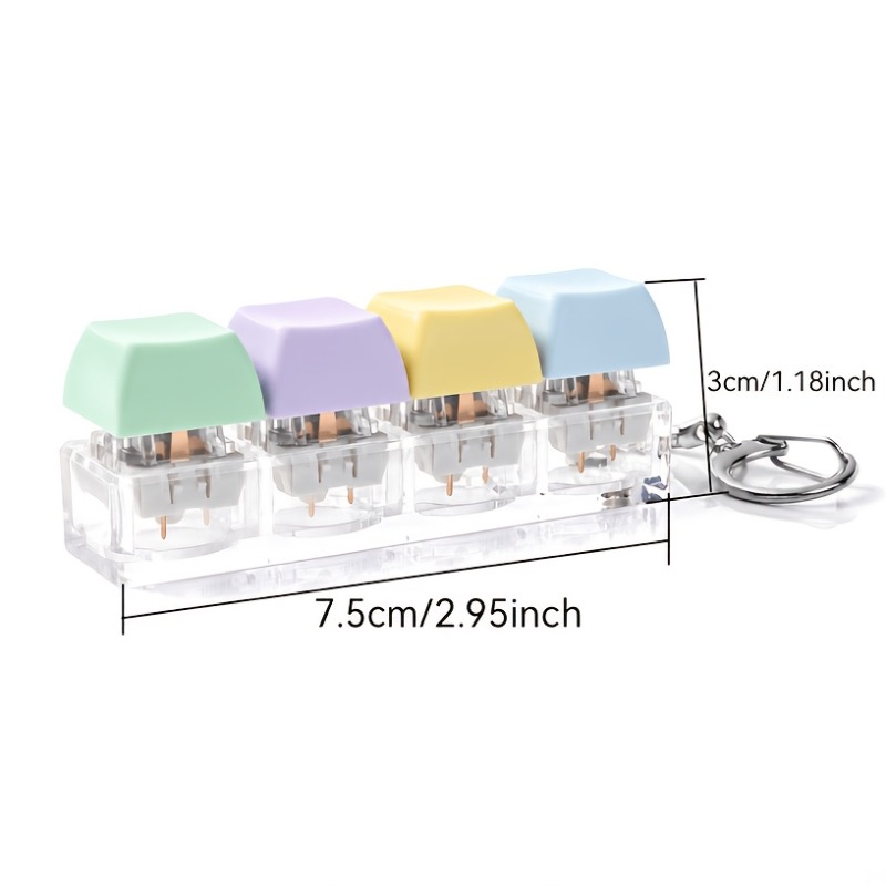 1pc Stress Toy Keychain Relaxi - Party Games For Christmas recension och pris